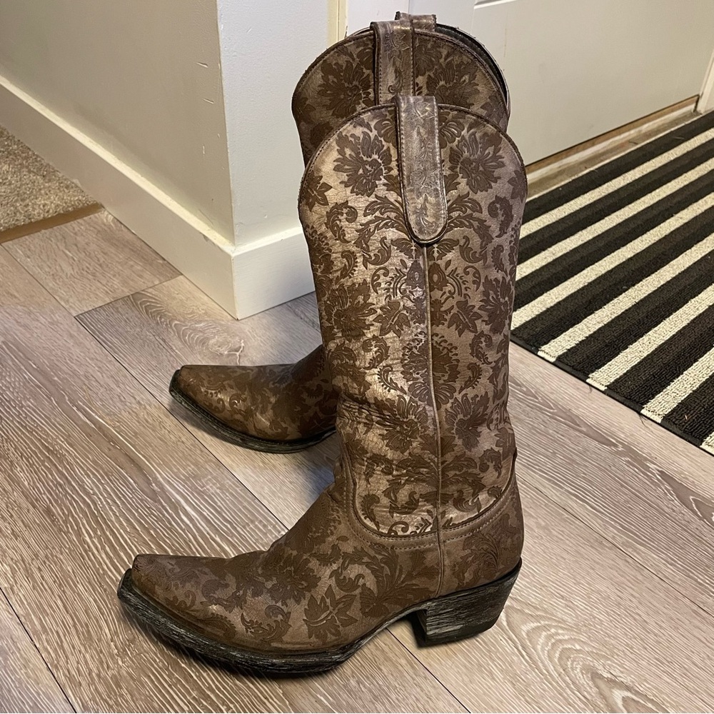Old Gringo Floral Patterned Heeled Boots - Picture 5 of 12